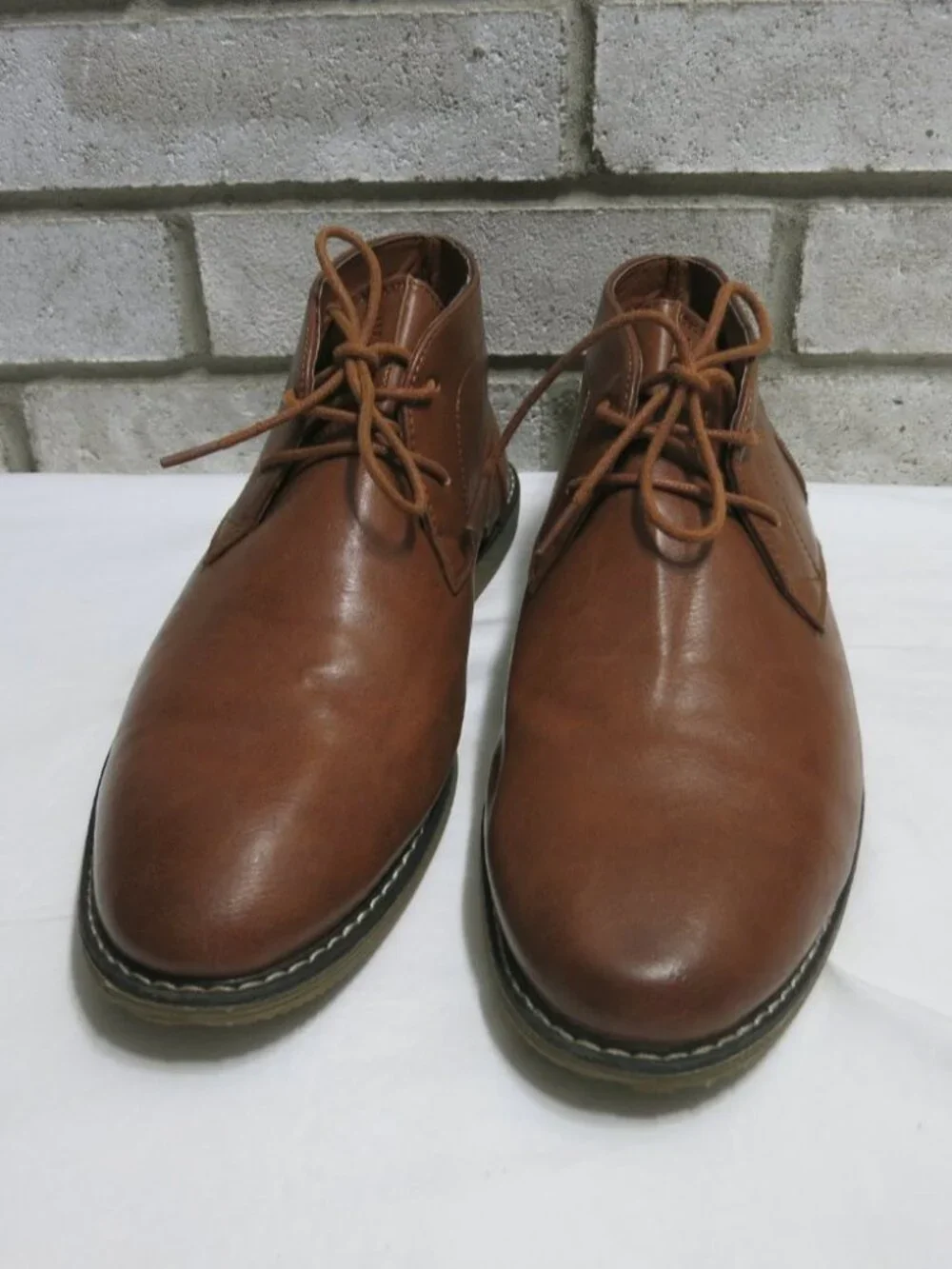 London Fog Oil Tanned Leather Chukka Boot Men's Casual Comfort Footwear Shoes 12